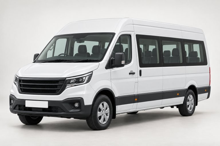 White Force Urbania rental vehicle in Mysore